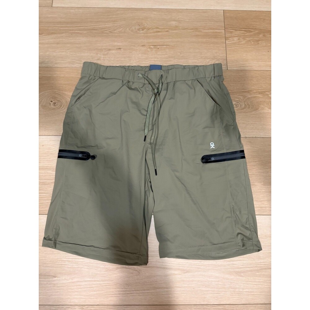 Little Donkey Andy Men's Ultra-Stretch Quick Dry Grey Bermuda Shorts XL